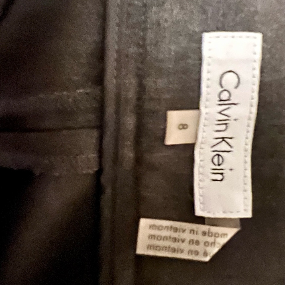 Calvin Klein Grey-Black Pants